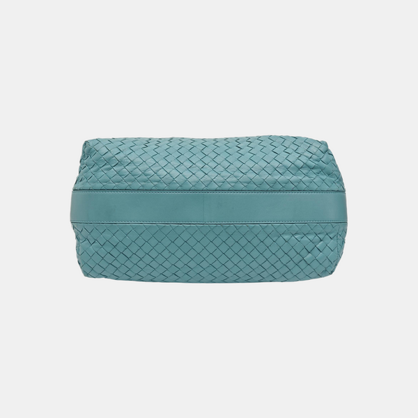 Calfskin Shoulder Bag Blue