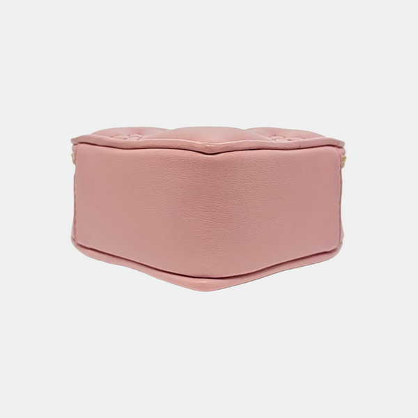 Quilted, Monogram Calfskin Pink