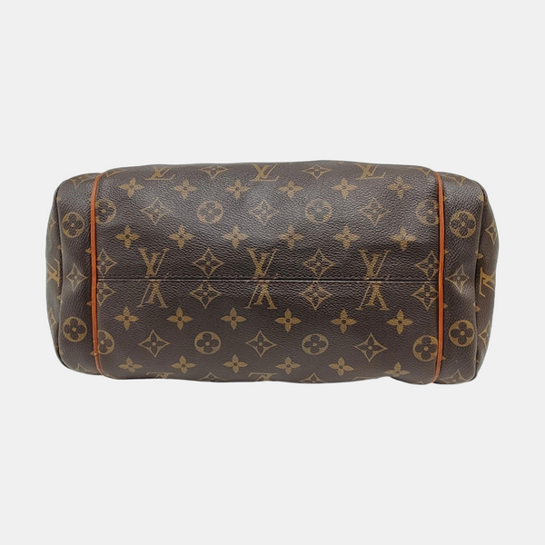 TOTALLY MM Monogram Coated Canvas Brown