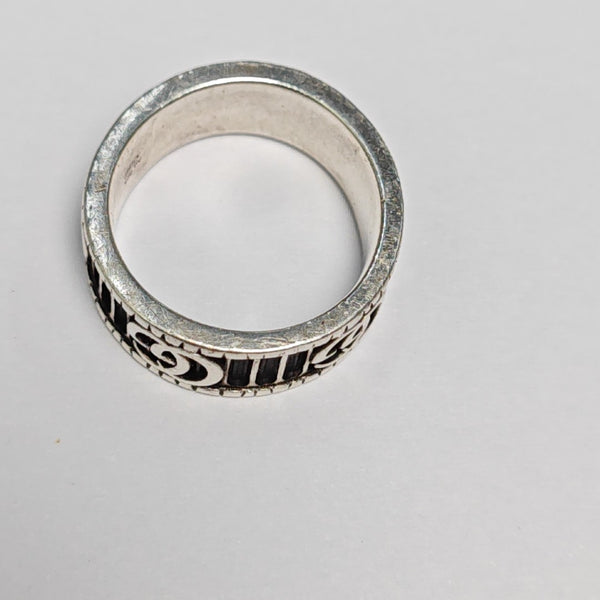 GG Running 925 Sterling Silver Ring HK 13