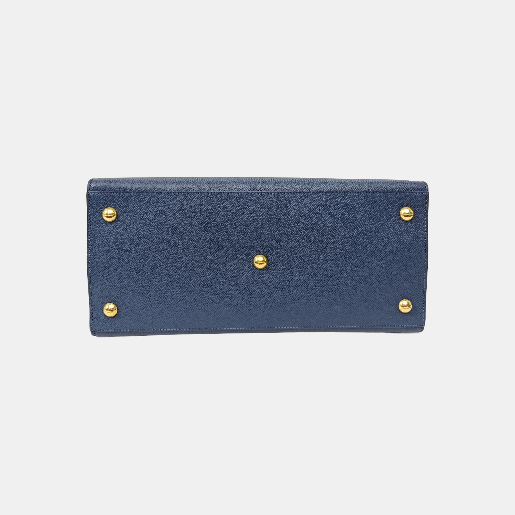 St Honoré Calfskin Blue