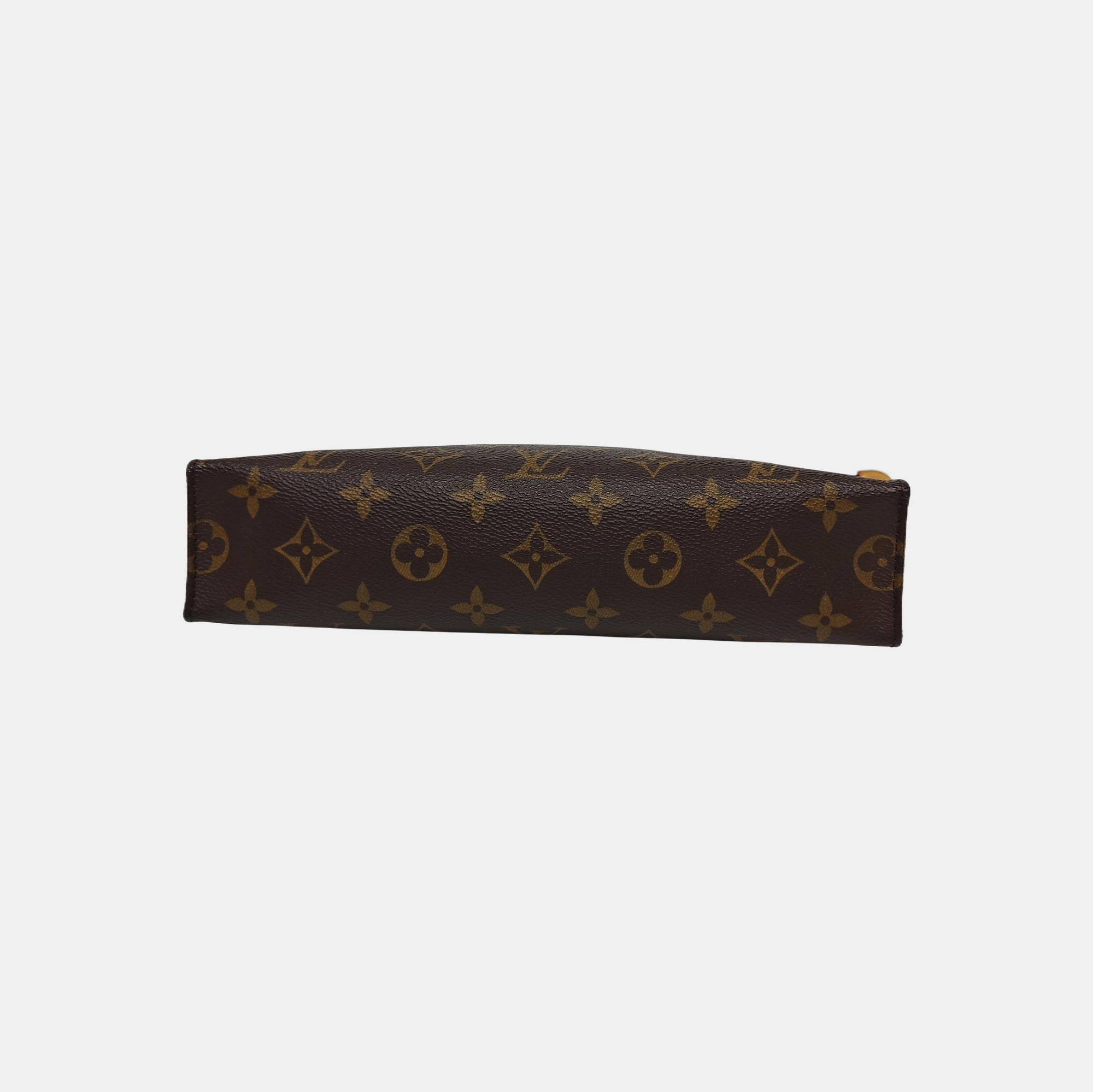 TOILET POCKET 26 Monogram Coated Canvas Brown