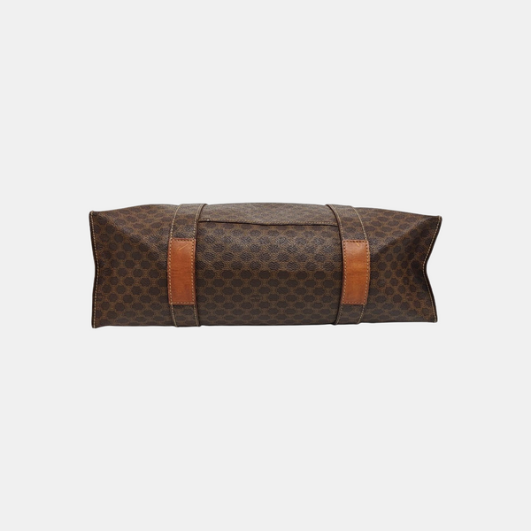 MACADAM SHOPPING BAG Coated Canvas Brown