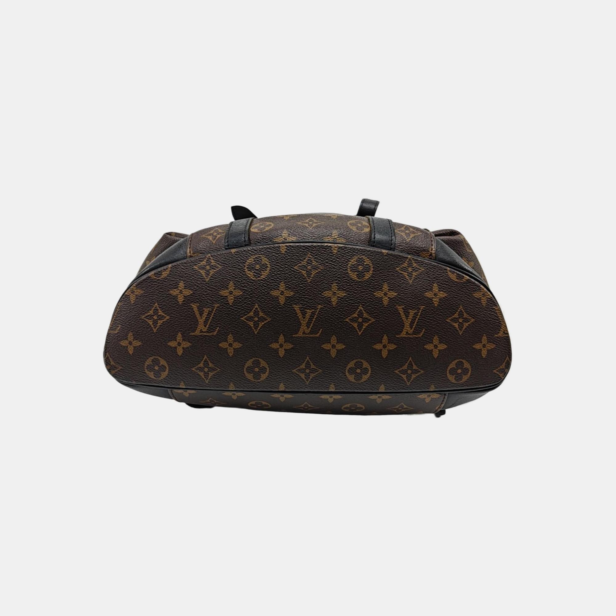 CHRISTOPHER MM Monogram Coated Canvas Brown