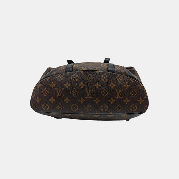 CHRISTOPHER MM Monogram Coated Canvas Brown