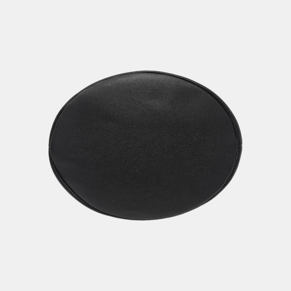 DEAUVILLE Grained Calfskin Black
