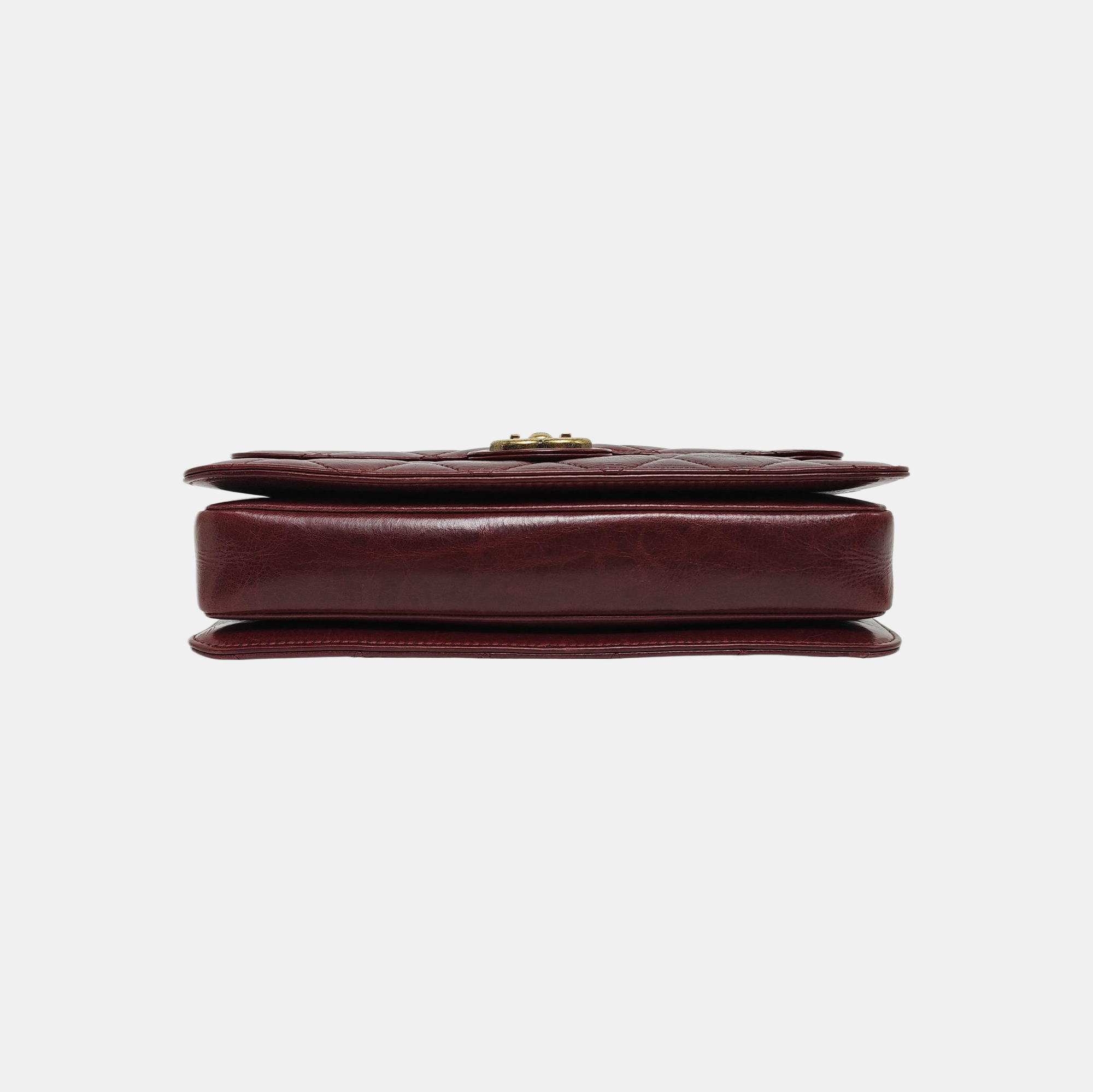 PREFECT EDGE Quilted Calfskin Red