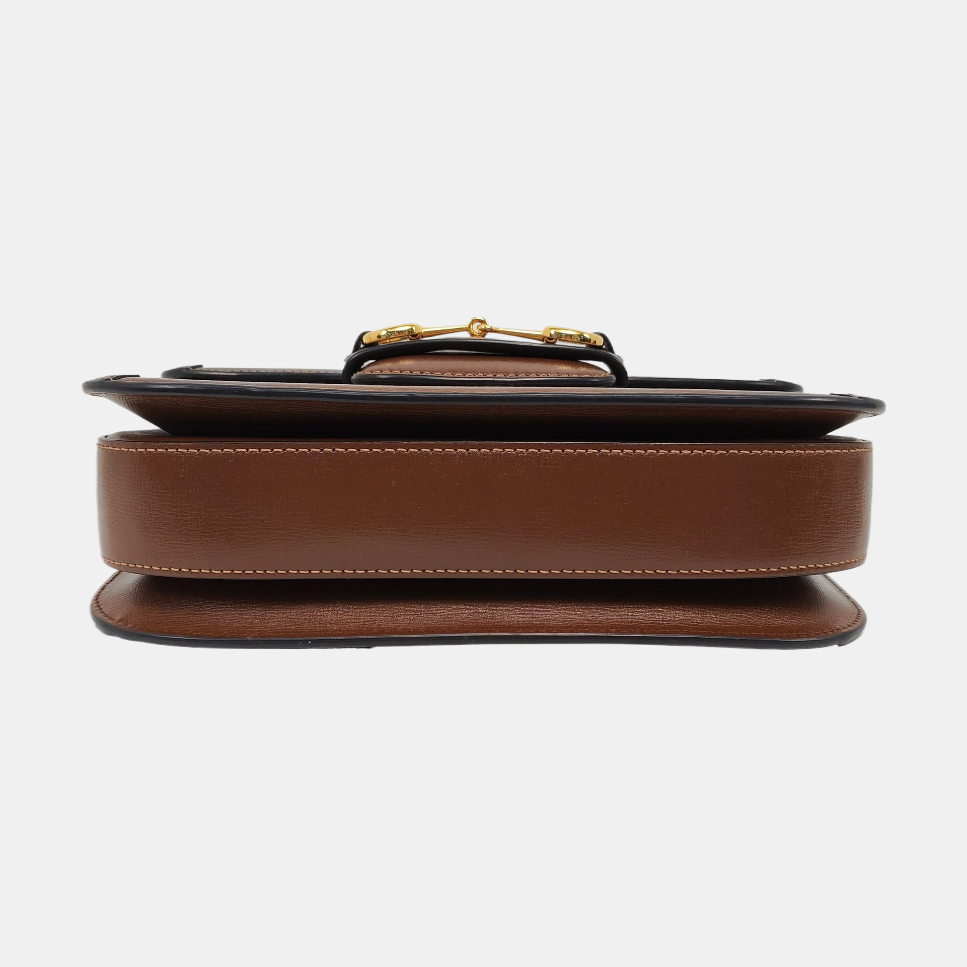 Horsebit 1955 Medium Monogram Coated Canvas Beige