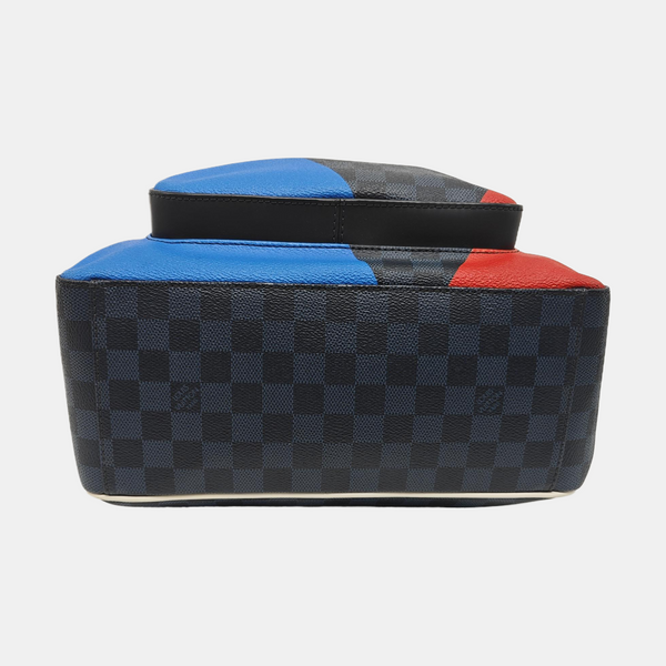 JOSH Damier Graphite Coated Canvas Black
