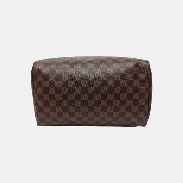 SPEEDY 30 Damier Ebene Coated Canvas Brown