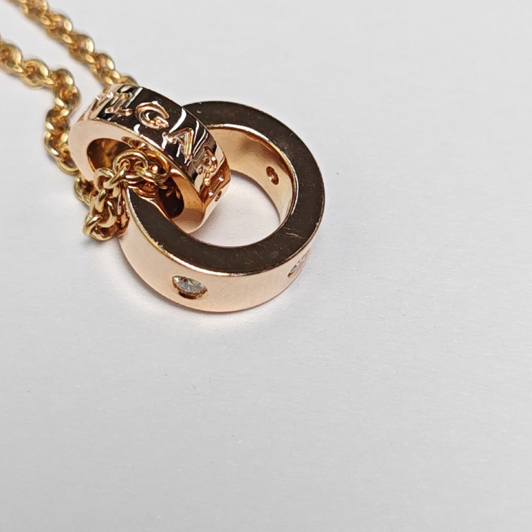 BVLGARI BVLGARI 18k Rose Gold Necklace