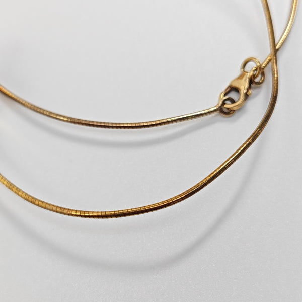 Cage D'h Metal Gold Necklace