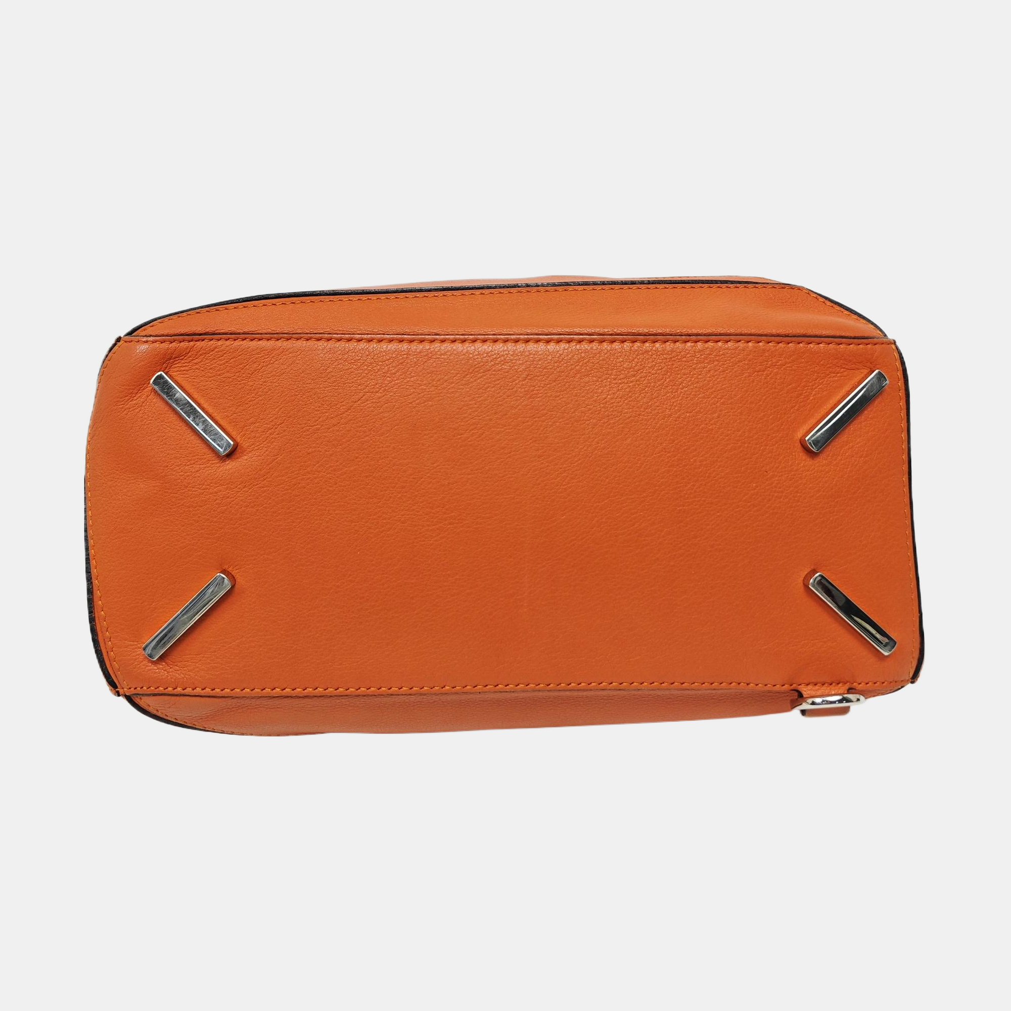 Puzzle Medium Calfskin Orange