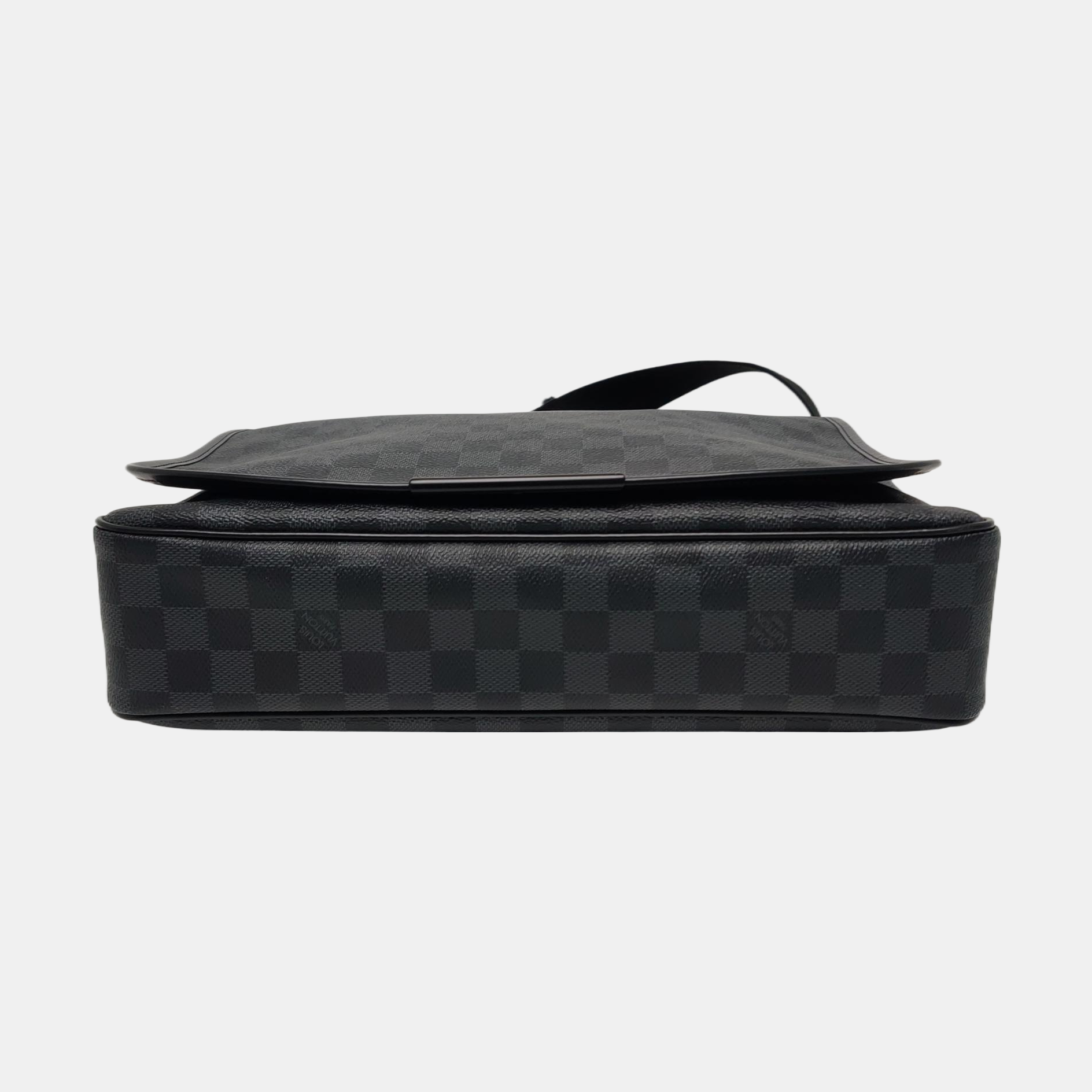 DANIEL Damier Graphite Coated Canvas Gray