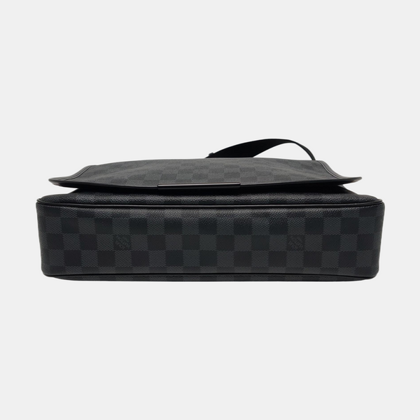 DANIEL Damier Graphite Coated Canvas Gray