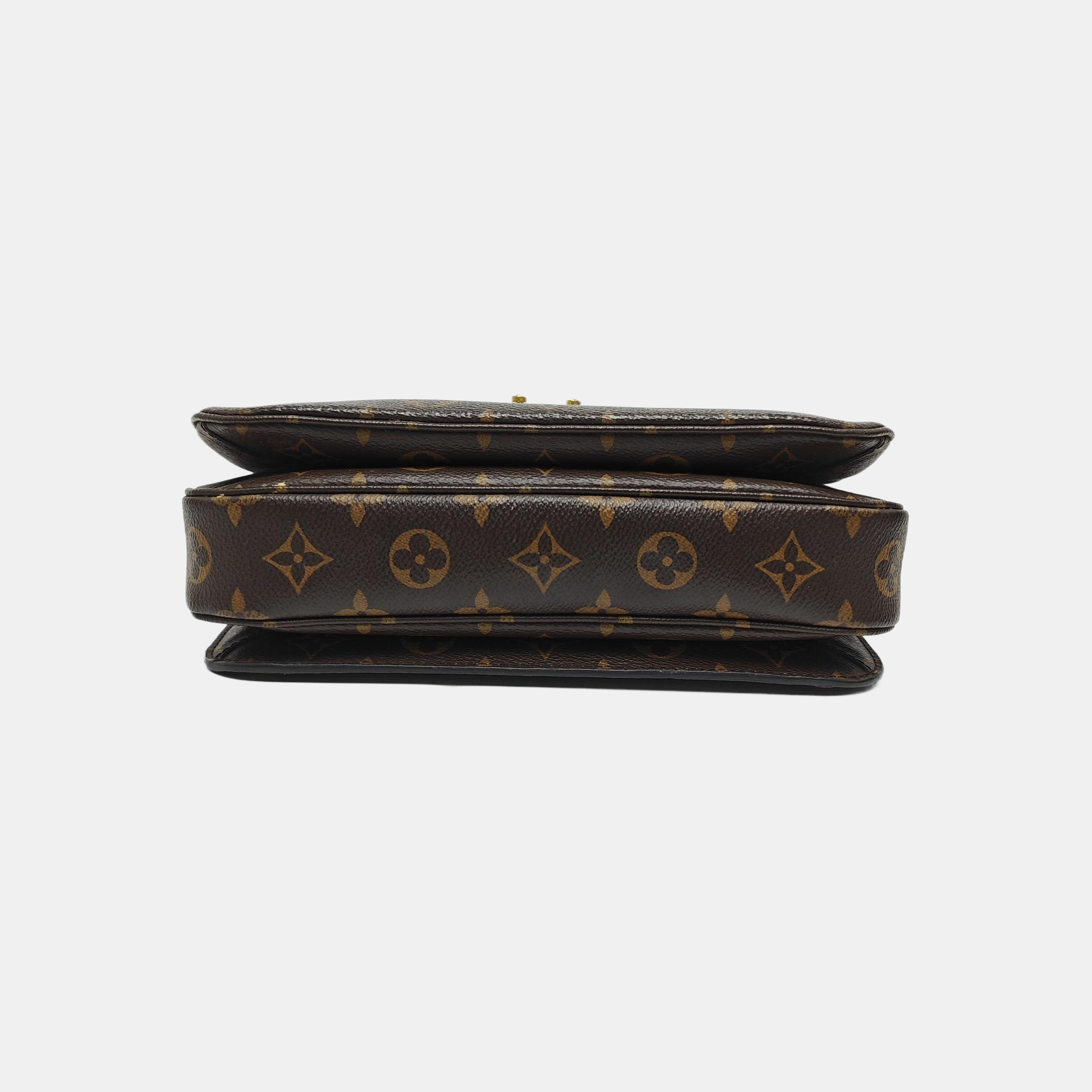 MÉTIS MM Lona Monogram Revestida Marrón