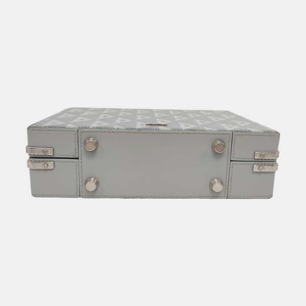 Lock Oblique Coated Canvas Gray