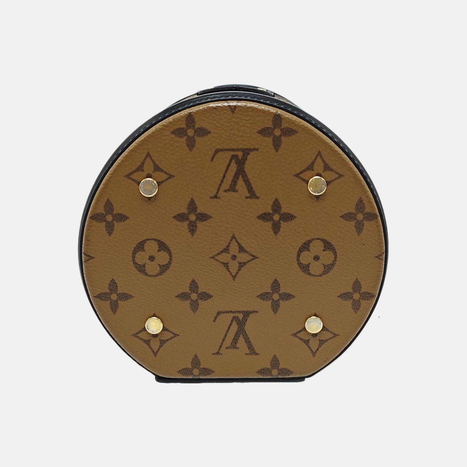CANNES PM Monogram Coated Canvas Brown