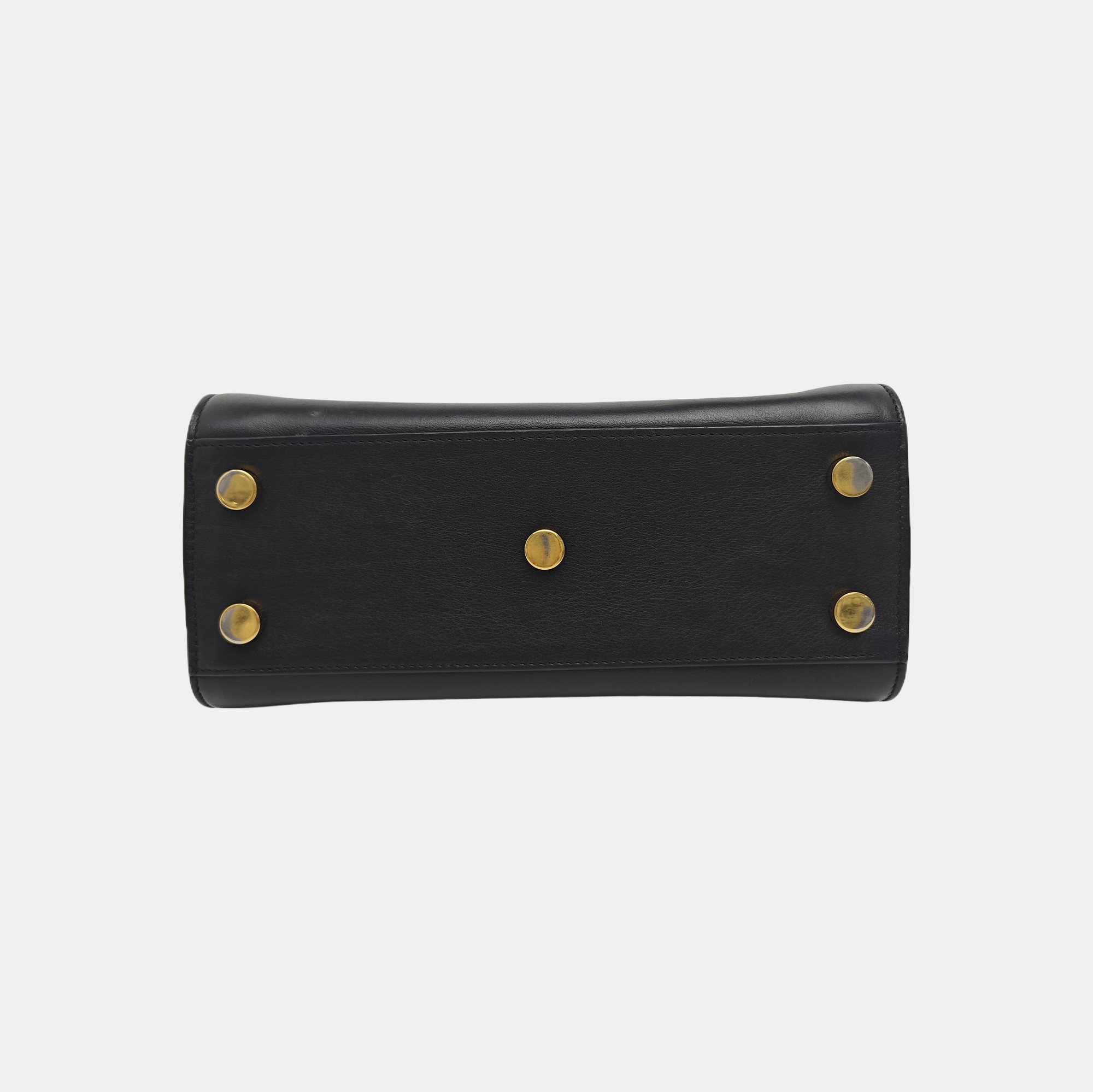 SAC DE JOUR Nano Calfskin Black