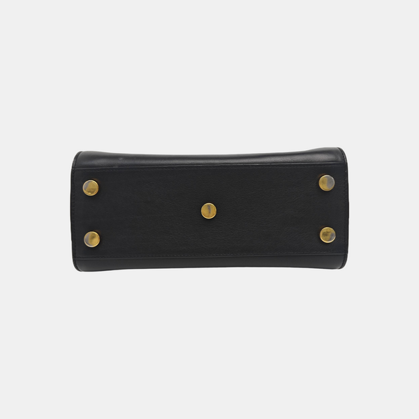 SAC DE JOUR Nano Calfskin Black