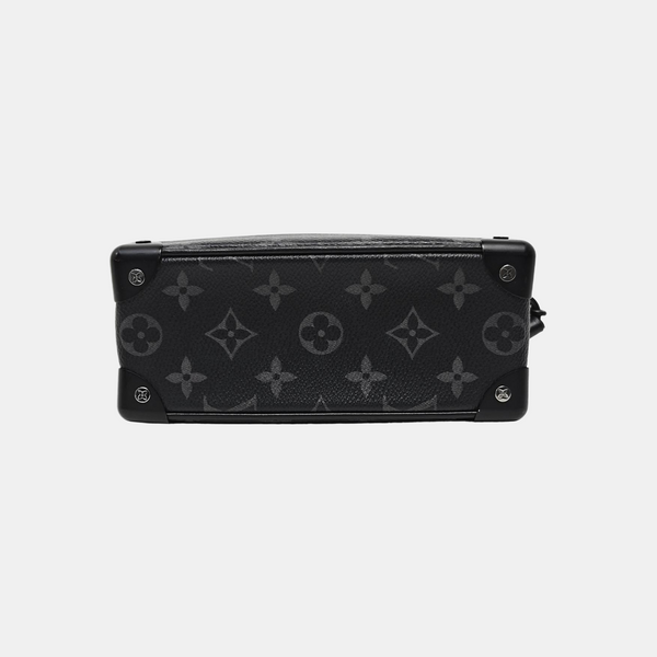SOFT TRUNK Mini Monogram Coated Canvas Black