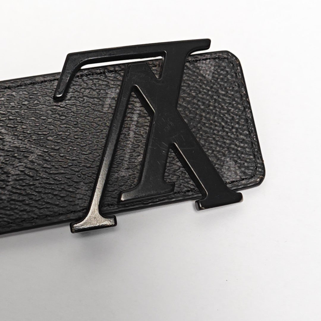 Coated Canvas Belt Black