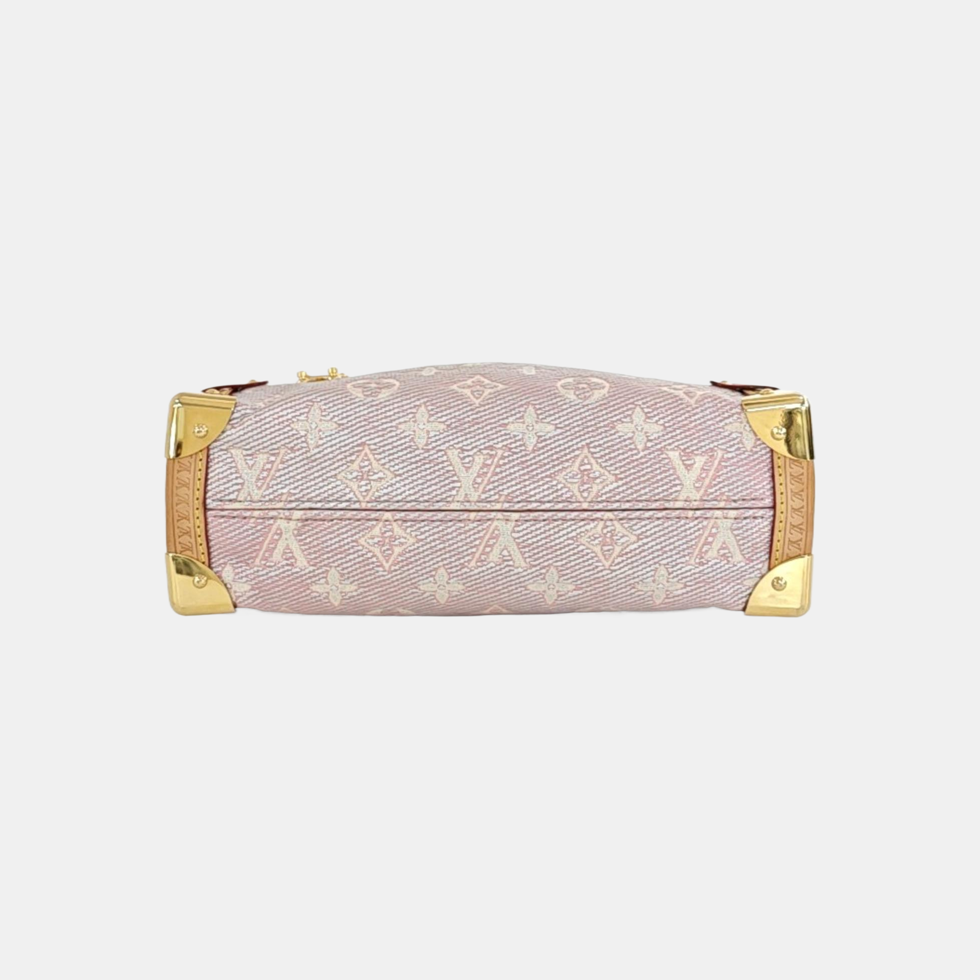 SIDE TRUNK Monogram Coated Canvas Pink