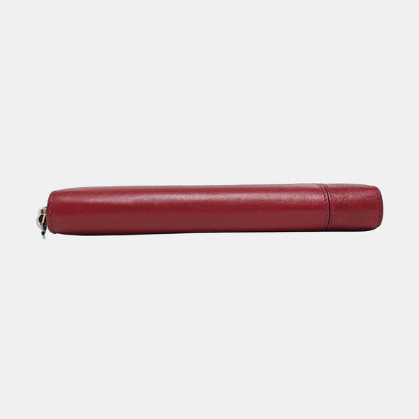 Monogram Calfskin Wallet Red