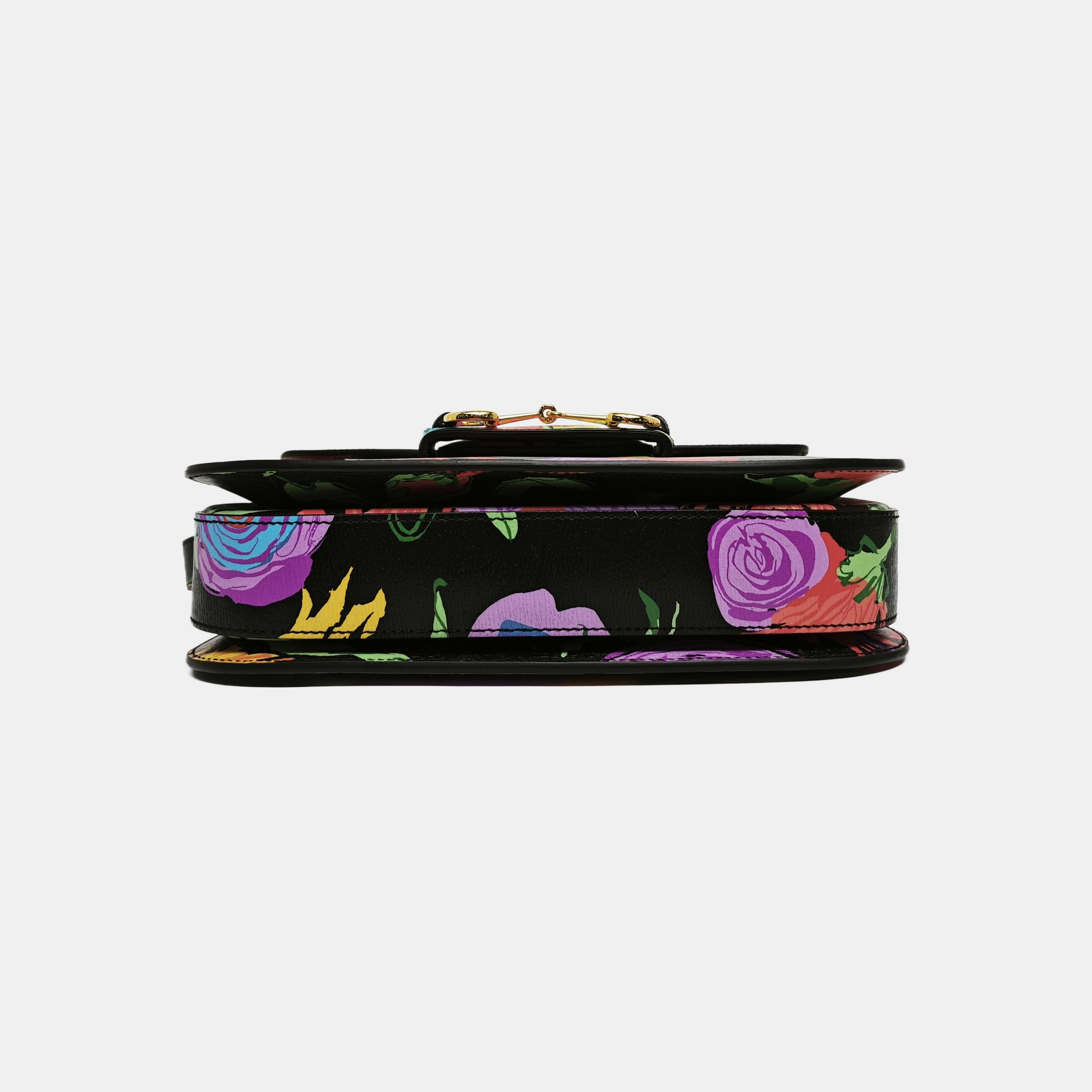 Authenticated pre-owned  Horsebit 1955 Small Calfskin Multicolor - Top Handle Bag at Looply