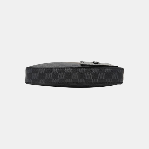 ALPHA Damier Graphite Coated Canvas Gray