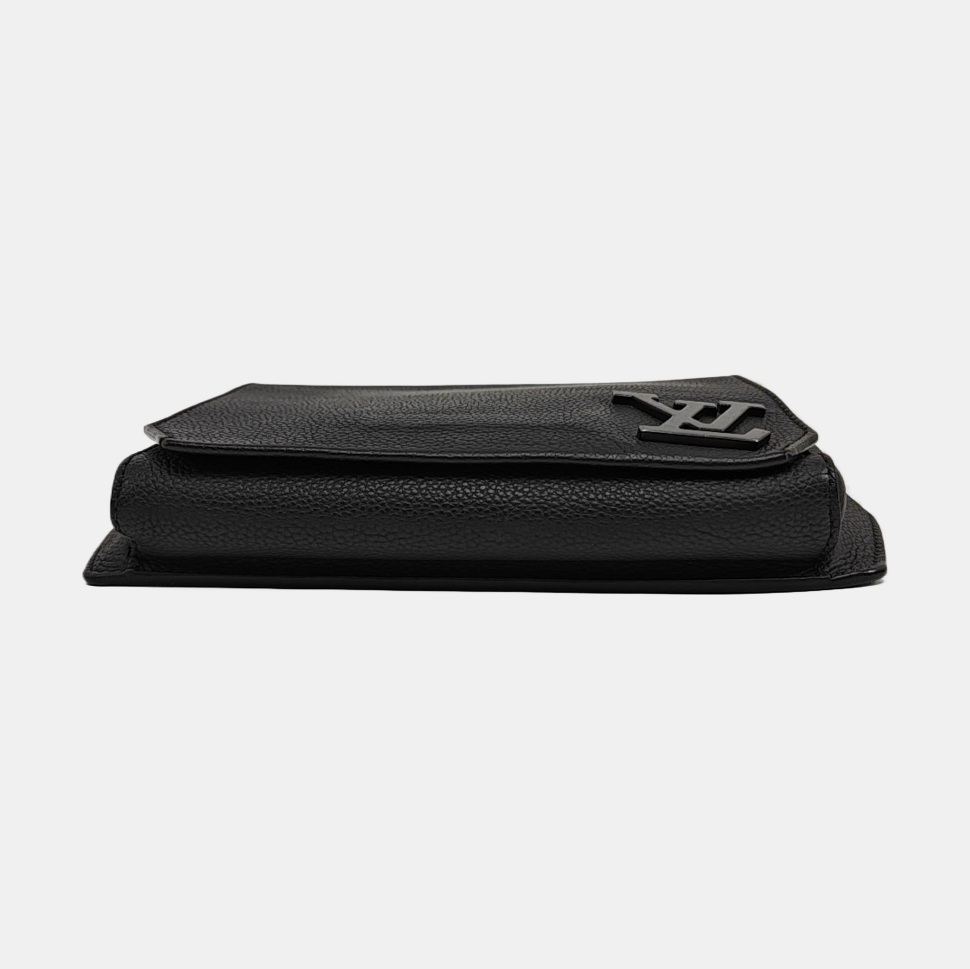 Calfskin Belt Bag Black