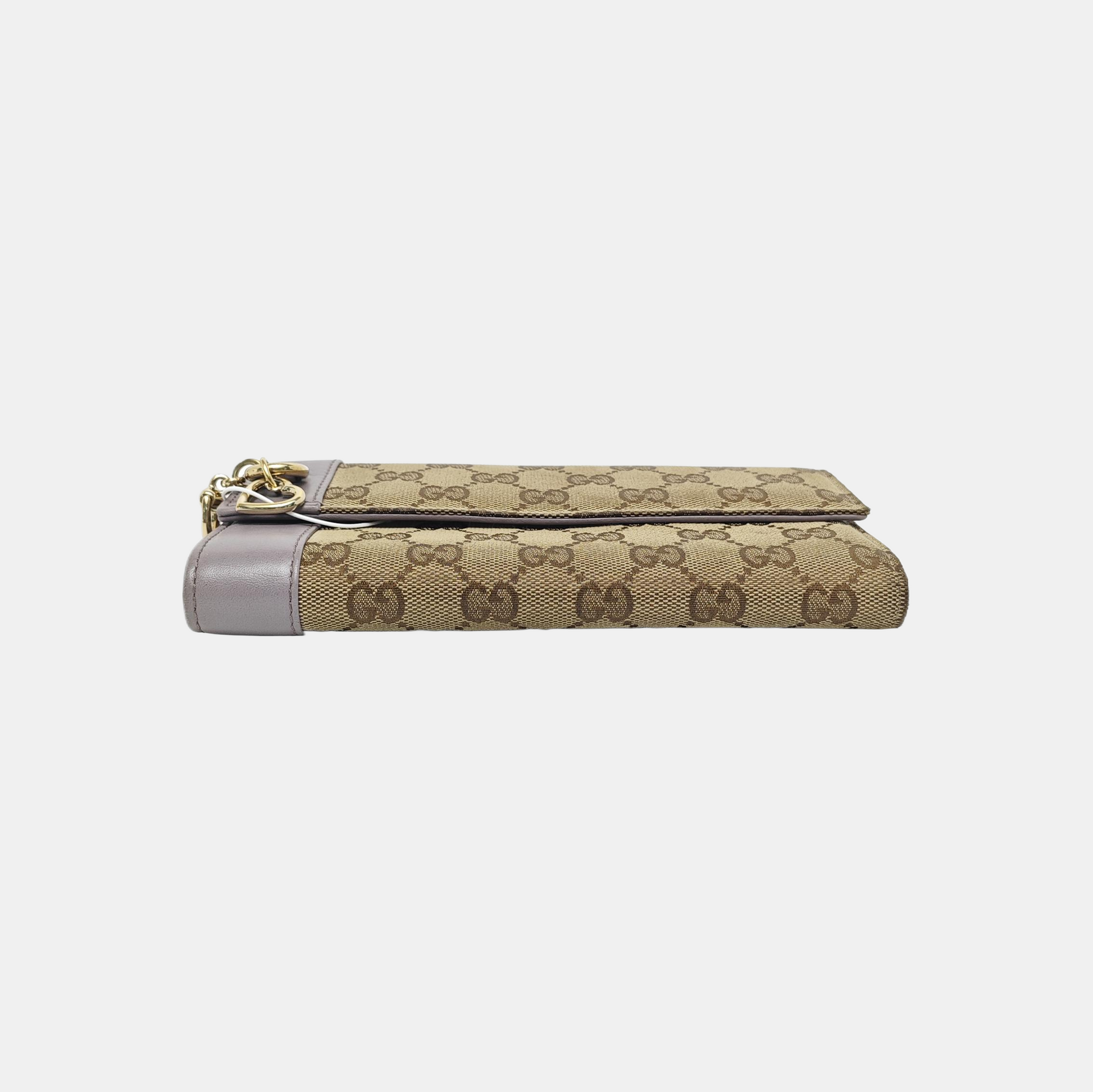 Monogram Canvas Wallet Brown