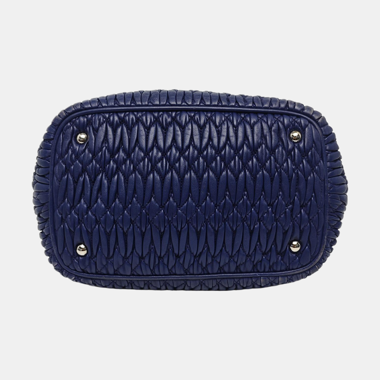 Quilted Lambskin Blue