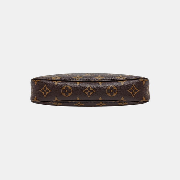 ACCESSOIRES Monogram Coated Canvas Brown