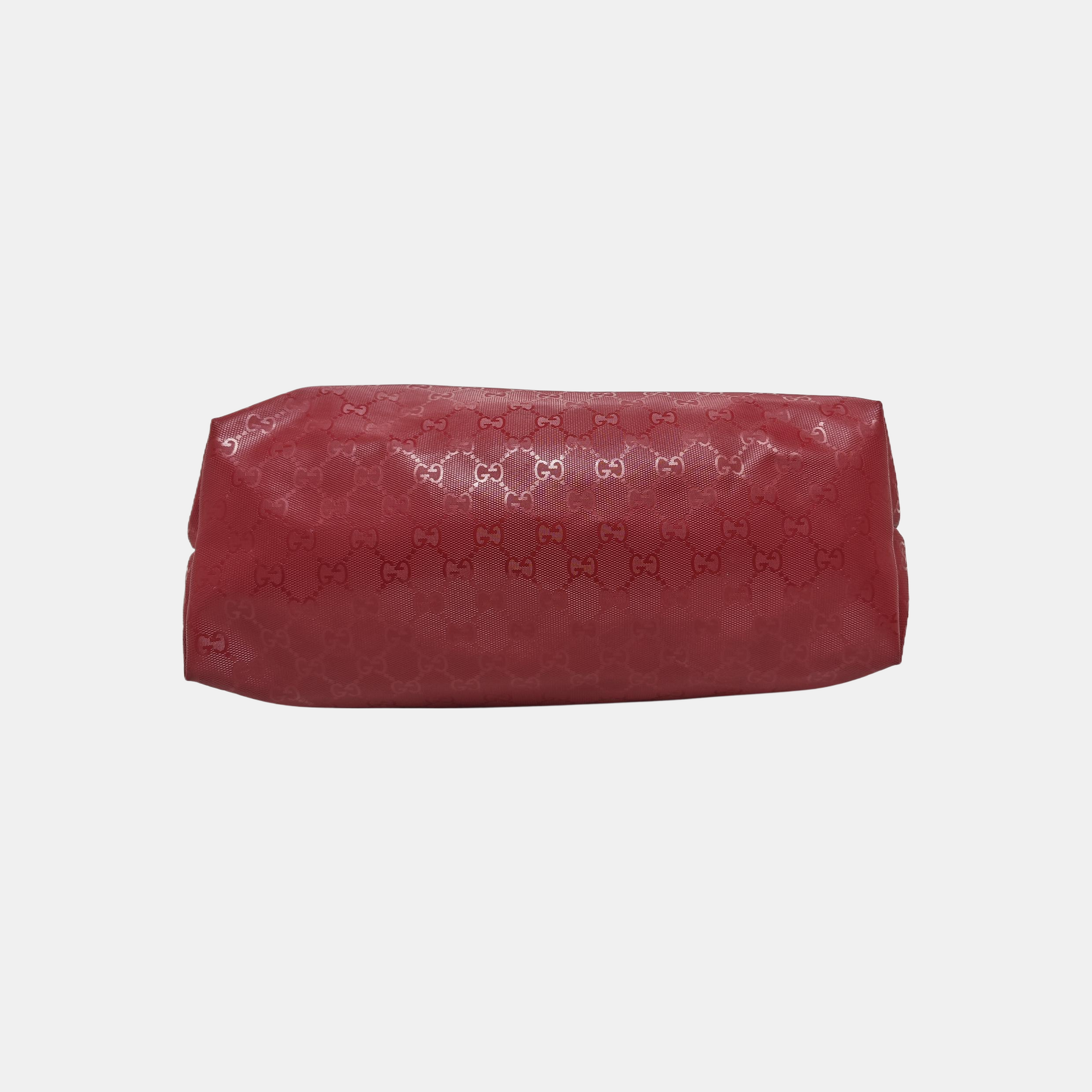 GG Imprime Monogram Coated Canvas Red