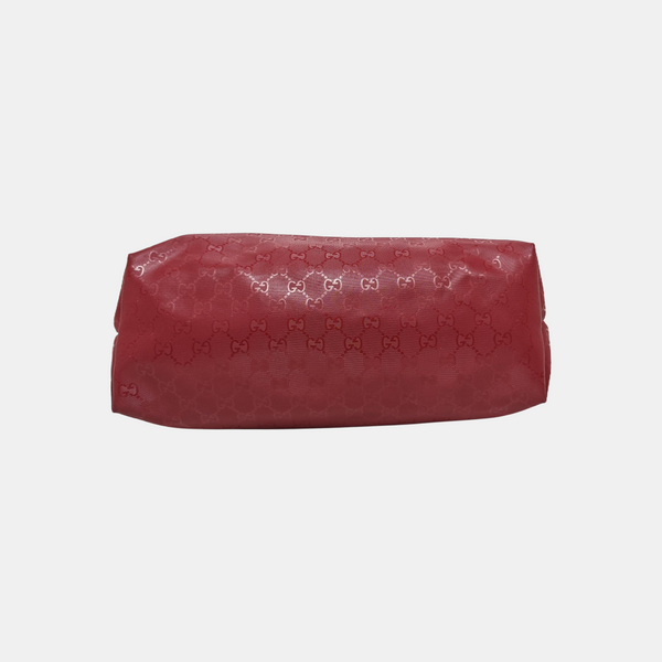 GG Imprime Monogram Coated Canvas Red