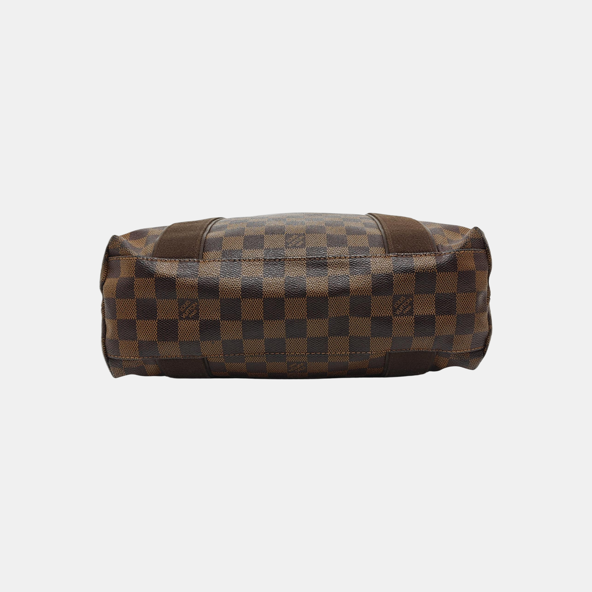 VINTAGE BEAUBOURG Damier Ebene Coated Canvas Brown
