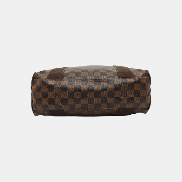 VINTAGE BEAUBOURG Damier Ebene Coated Canvas Brown