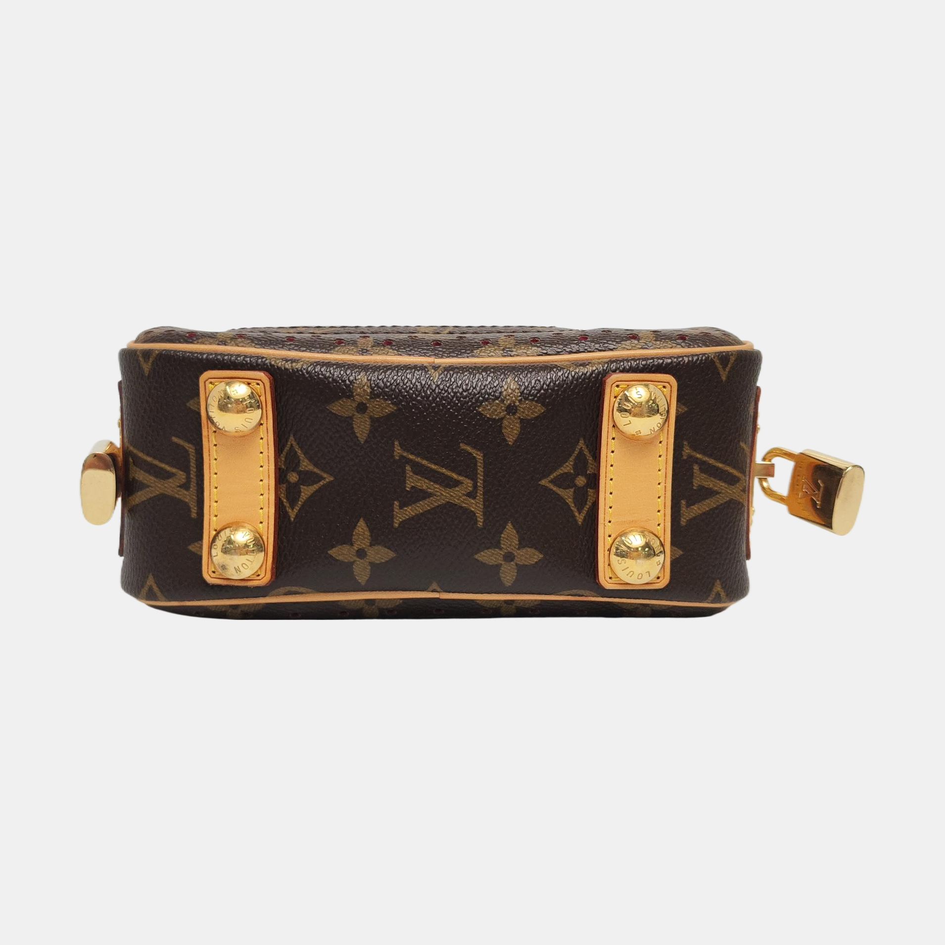 VINTAGE TROCADERO Coated Canvas Brown