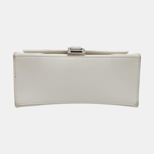 Hourglass S Calfskin White