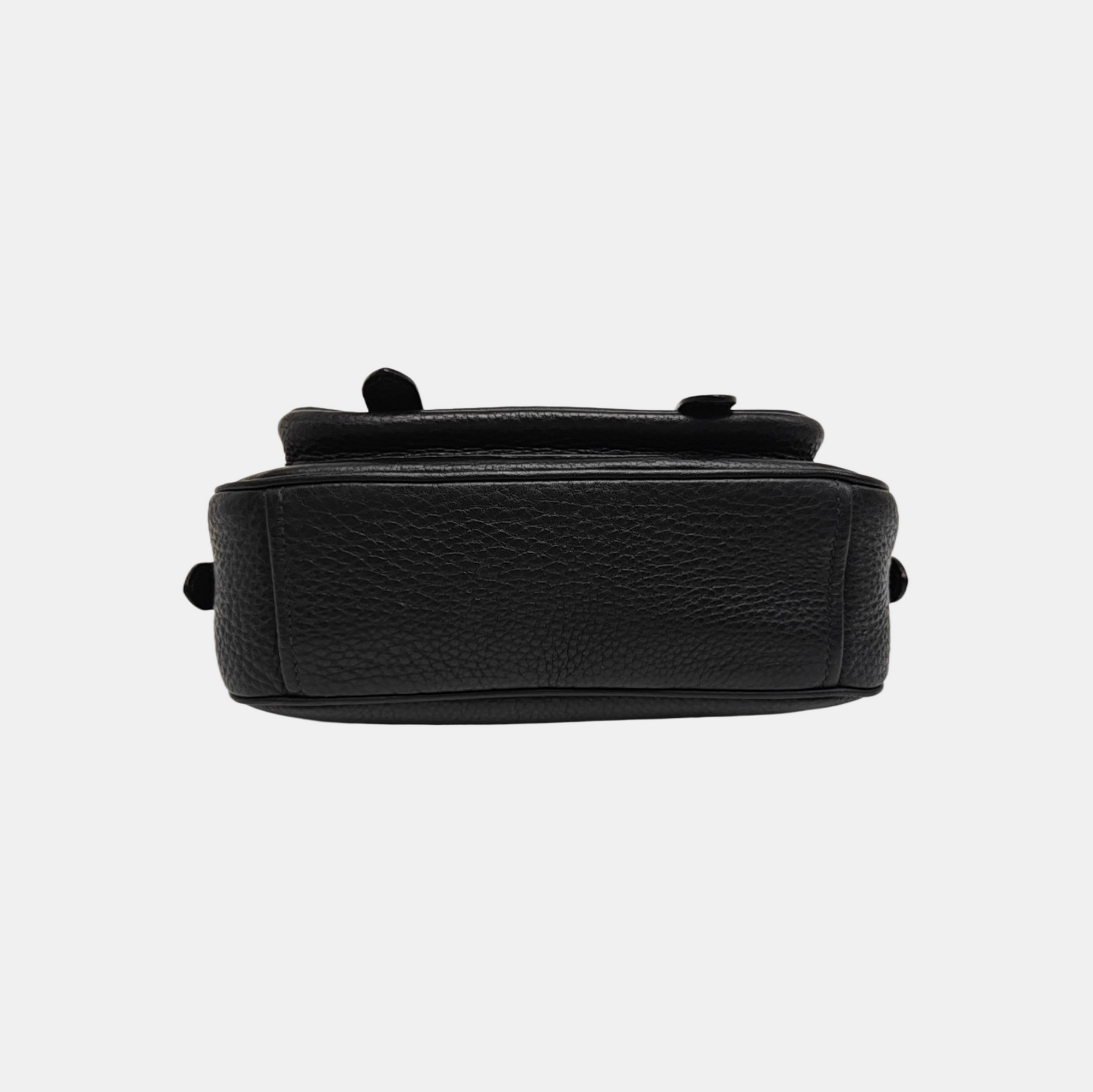 Calfskin Shoulder Bag Black