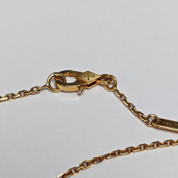 Vintage Alhambra 18k Gold Necklace