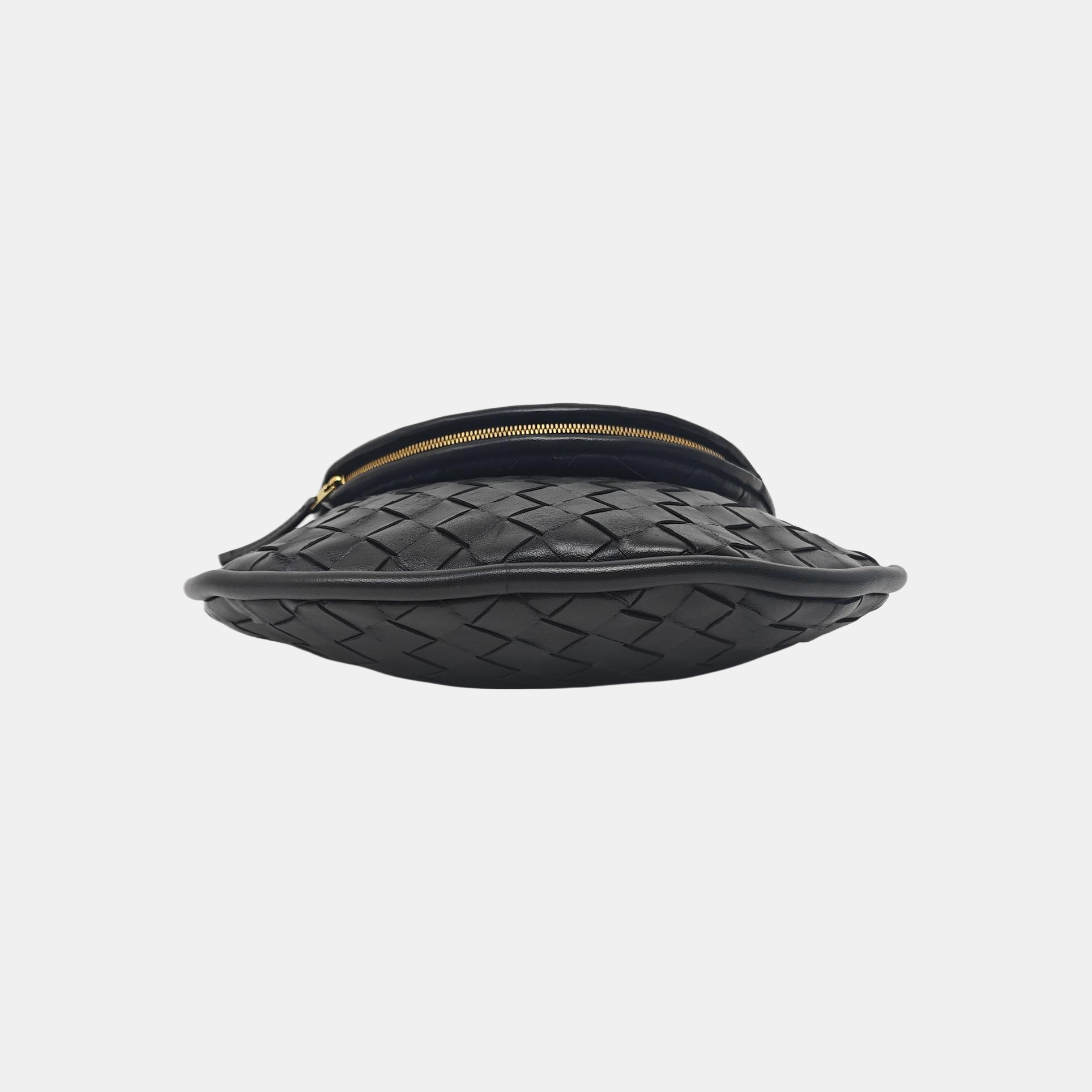 Intrecciato Small Lambskin Black
