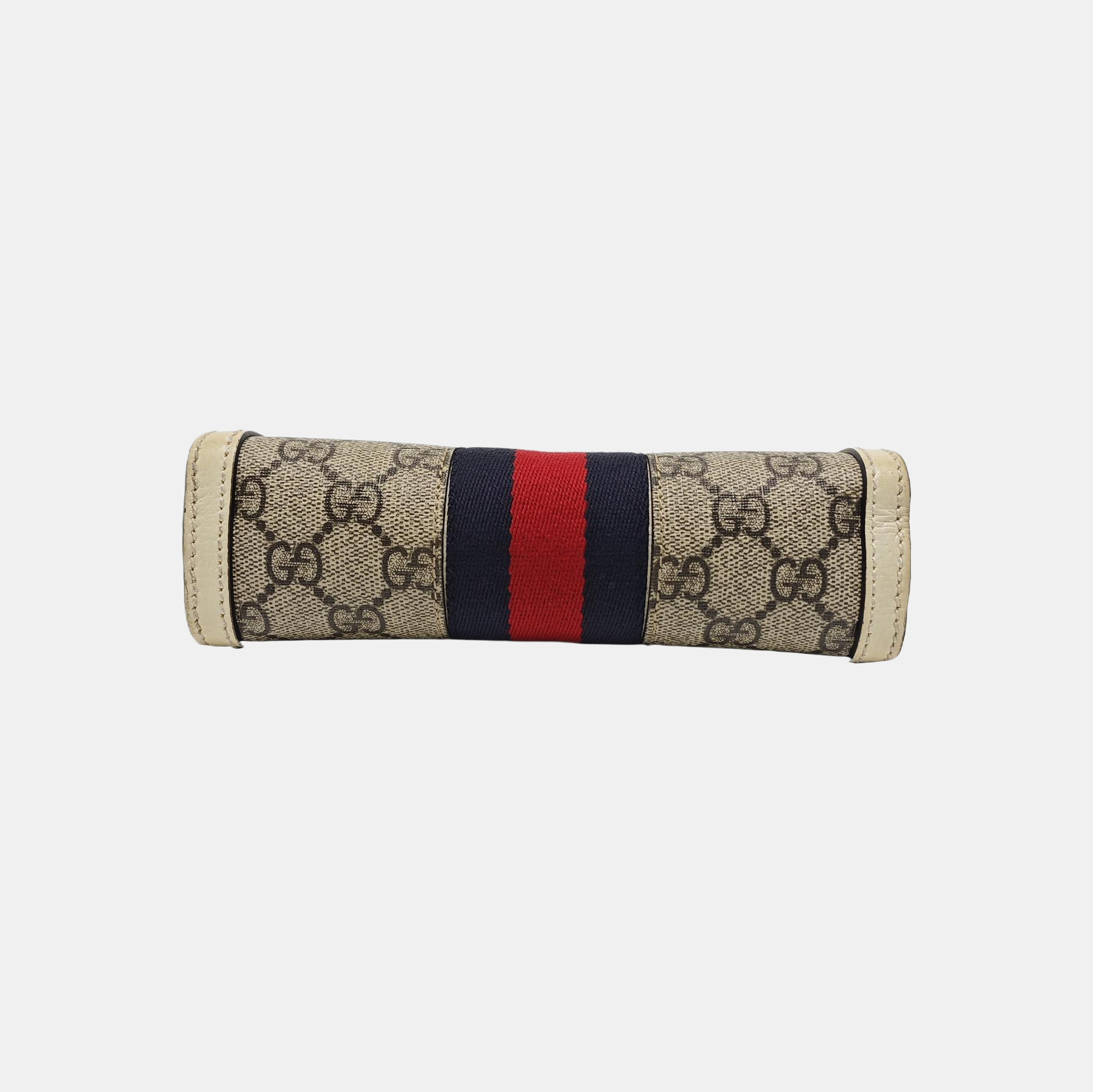 Ophidia Mini Monogram Coated Canvas Beige