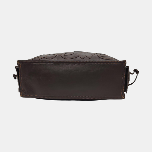 Calfskin Tote Bag Brown