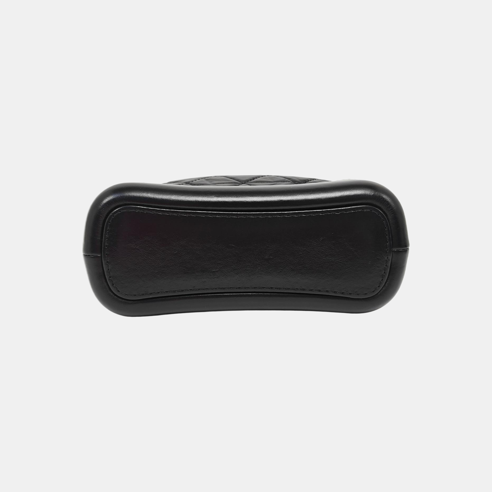 GABRIELLE Small Quilted Calfskin Black