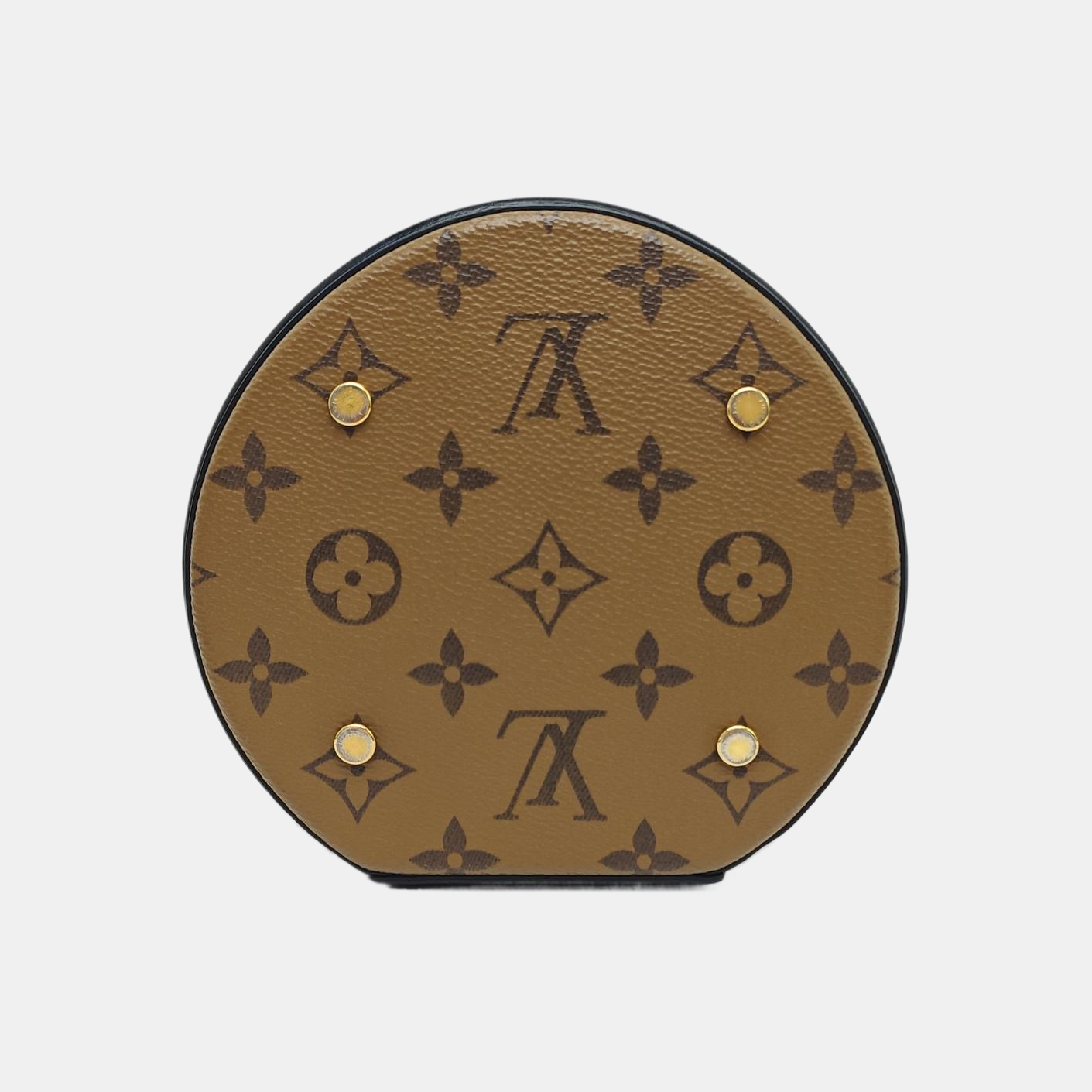 CANNES PM Monogram Coated Canvas Brown
