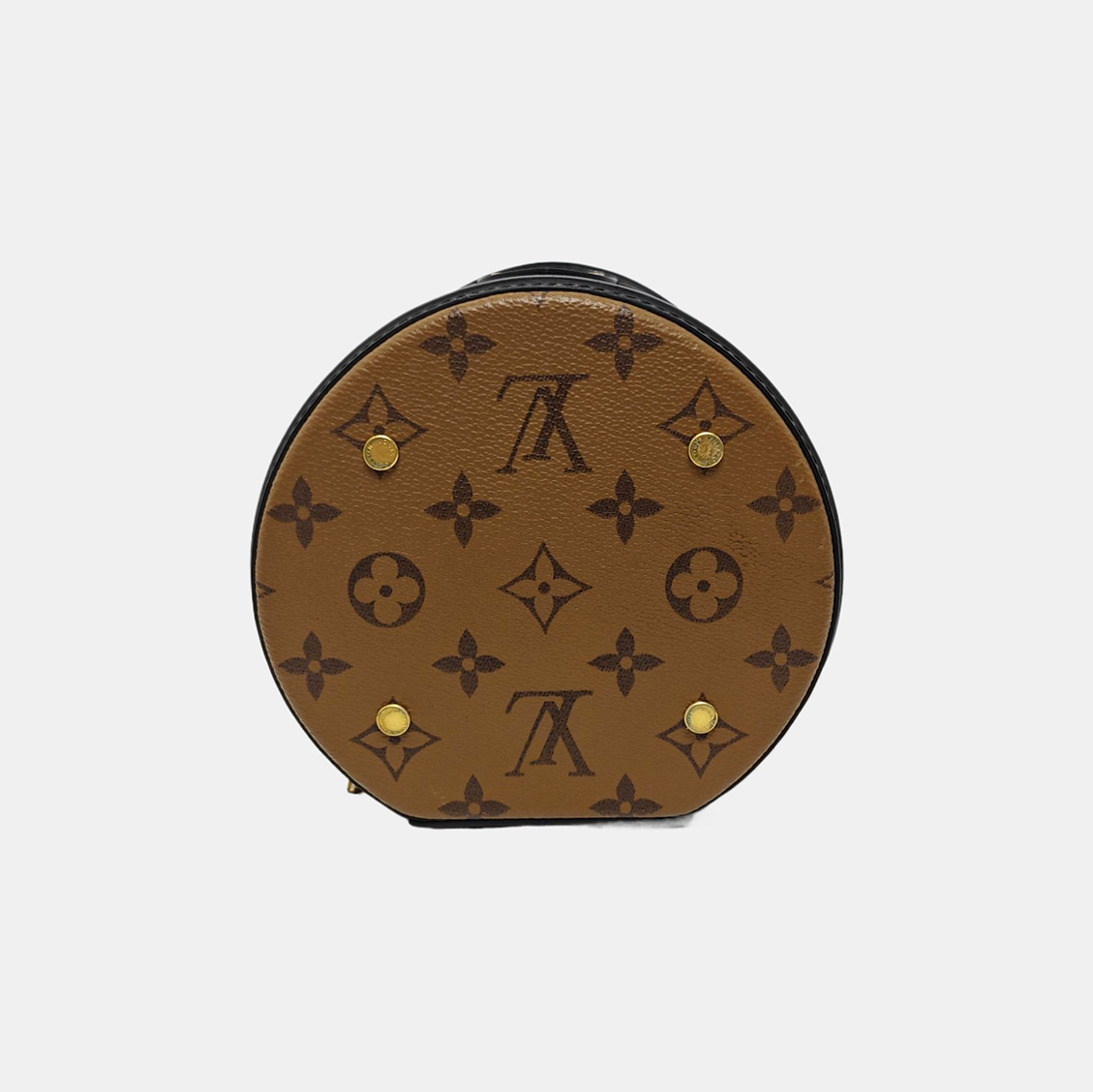 CANNES PM Monogram Coated Canvas Brown