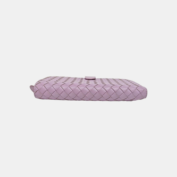 Calfskin Clutch Purple