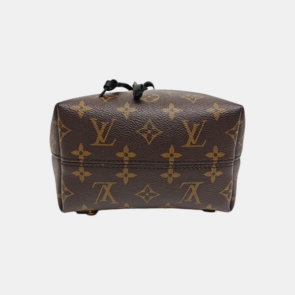 MONTSOURIS BB Monogram Coated Canvas Brown